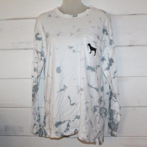 Victoria's Secret PINK Long Sleeve Tee Tie Dye